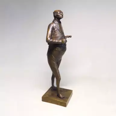 Бронзова скульптура "Естет" (19 см) від скульптора Дмитра Шевчука