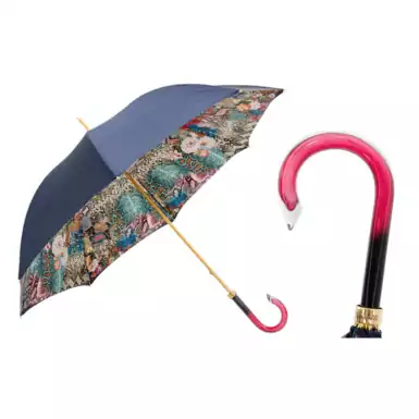 Umbrella-walking stick "Colorful Python" by Pasotti