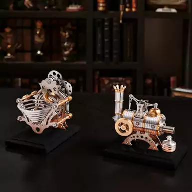 Двигун Стірлінга та машина для обробки мармуру "Stirling Engine" від Böhm