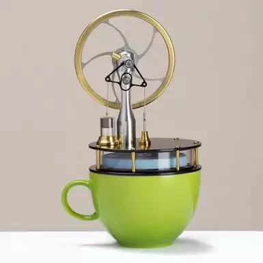 Тепловий двигун Стірлінга "Tea drinking" від Böhm