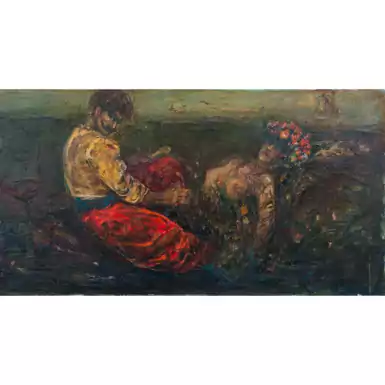 Картина "Майская ночь", Bororo (Александр Сторожук), 1992