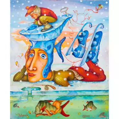 Картина "Ледяной", Гуцалюк Олег, 2002-2003