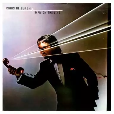 Vinyl Record - Chris de Burgh - Man On The Line