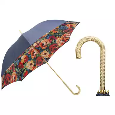 Umbrella-cane "Bouquet of flowers" by Pasotti