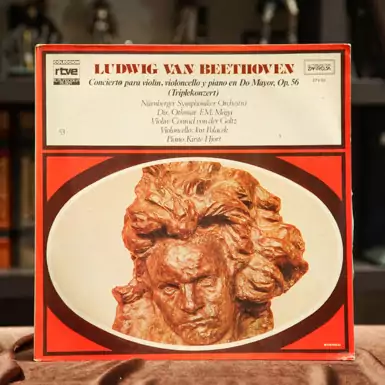 Виниловая пластинка Людвиг Ван Бетховен - Концерт для скрипки, виолончели и фортепиано