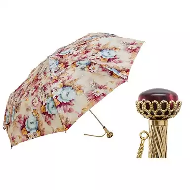 Женский складной зонт "Flowers" от Pasotti