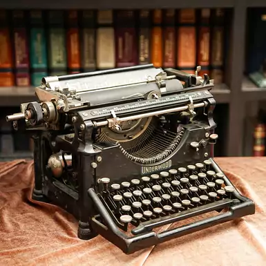 Антикварна друкарська машинка "Андервуд" початку ХХ століття, США