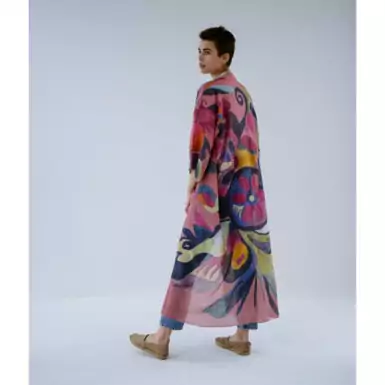 Длинное кимоно "Яркие мечты" от Oliz