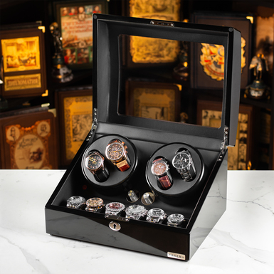 Шкатулка для автоподзавода четырех часов "Premium" от Asen