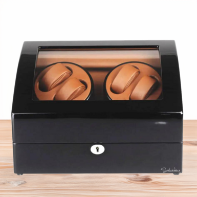 Automatic winder box for four watches "Opulent" by Salvadore