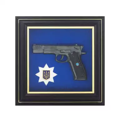 Подарунковий набір "Пістолет Форт та емблема поліції"