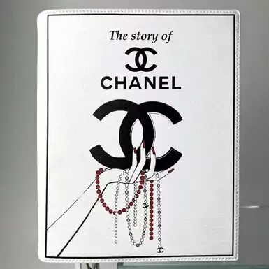 Сумка-клатч в виде книги от Chervа «Шанель» 