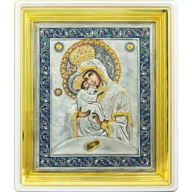 Роcкошная икона Богоматери Почаевской