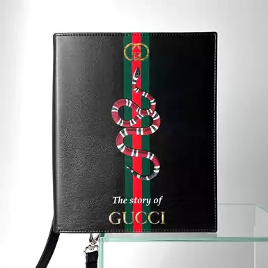 Клатч-книга "The story of Gucci" (с фирменным логотипом) от Cherva