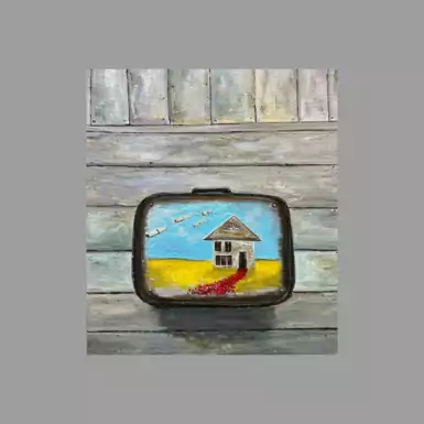 Картина "Коли твій дім одна валіза", Тетяна Хитра
