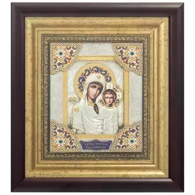 Instructed Icon of Our Lady of Kazan 