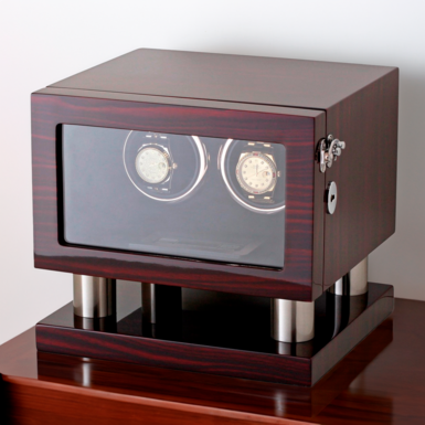Winder box for two watches "Tone" by Rothenschild