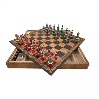 Набір 3 в 1 "Camelot" (шахи, шашки, нарди) від Italfama