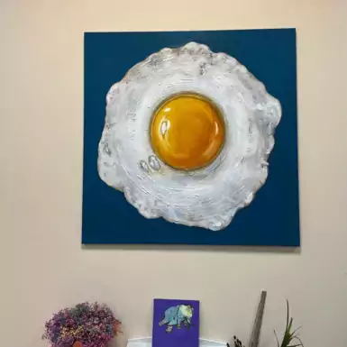 Картина "Яйцо", Татьяна Хитрая