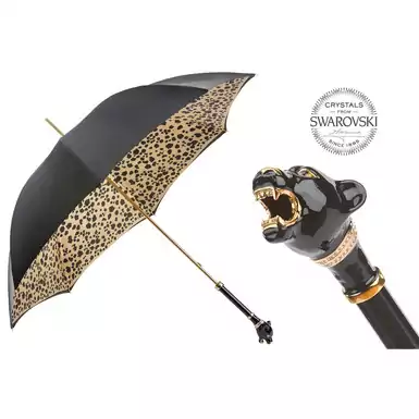 Umbrella cane "Black Panther" from Pasotti