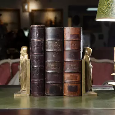 Antique bindings for books, ear of the 20th century, France