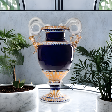 Porcelain vase "Snakes" by Meissen