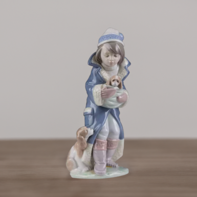 Porcelain figurine "Friday's child" by Lladro