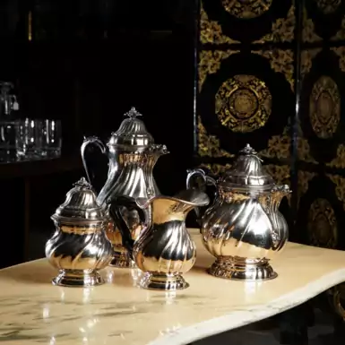 Вінтажний чайний сервіз "Silver", Італія, XX століття від Buccellati