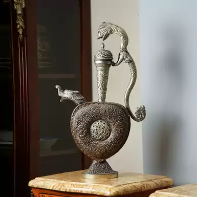 Традиционный исламский кувшин - афтоба, вторая половина XIX века, Египет