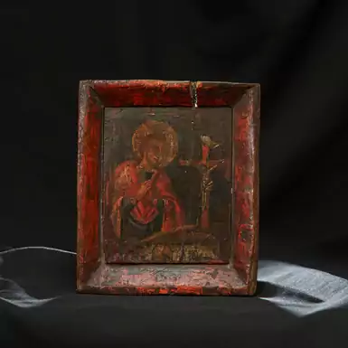 Старинная икона Ахтырской Божией Матери конца XVIII века