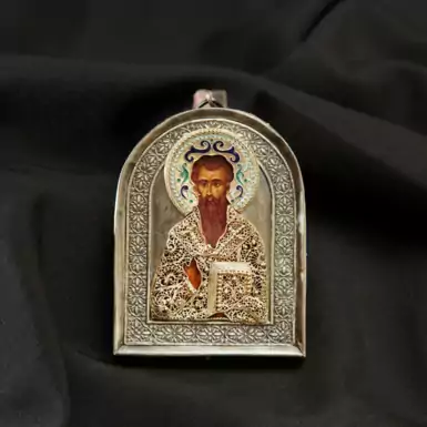 Modern copy of the road icon "St. Basil"