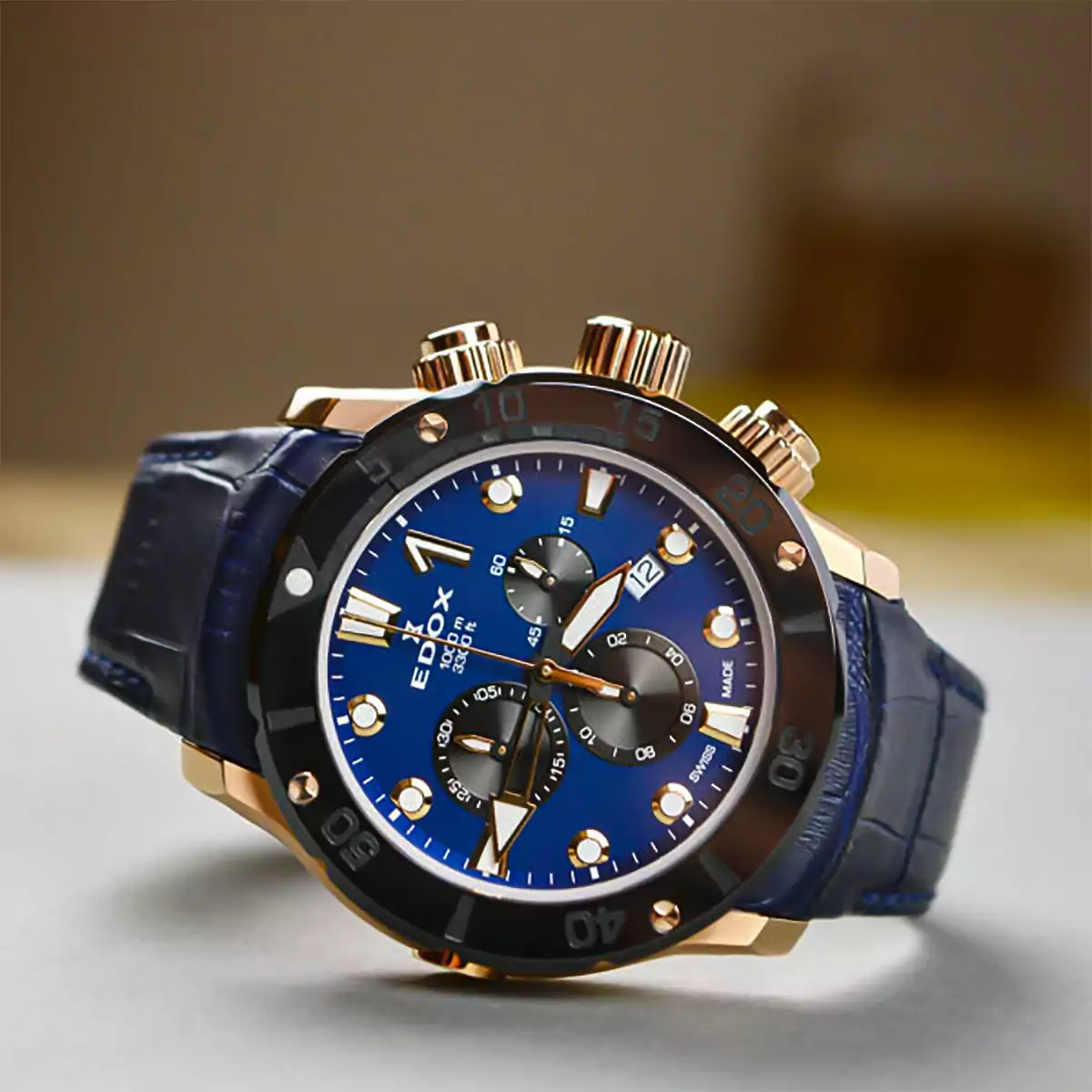 Наручные часы "Deep blue" от Edox