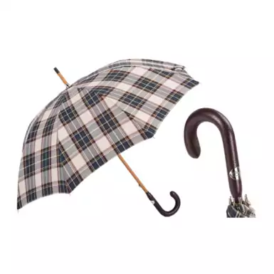 Umbrella-cane "Tartan" from Pasotti