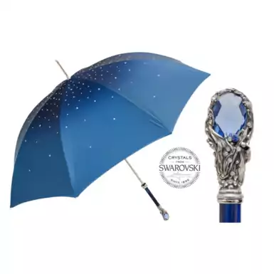 Женский зонт-трость с кристаллами Swarovski "Venice" от Pasotti