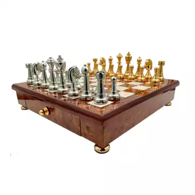 Шахматный набор с позолотой "Victory" от Italfama