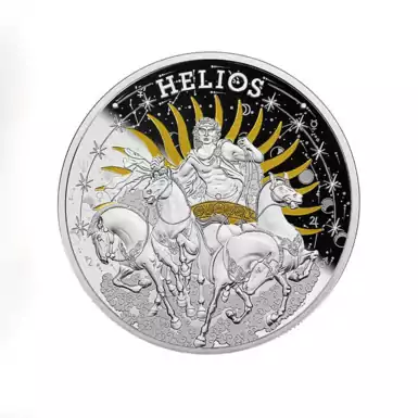 Серебряная монета "Sun God", 1 доллар