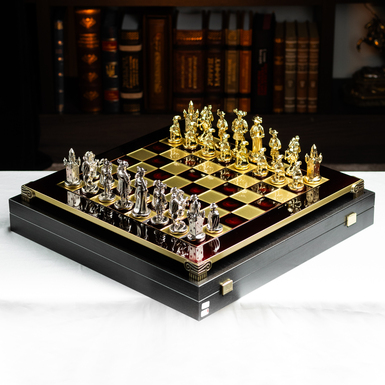Шаховий набір «Мушкетери» від Manopoulos (44x44 см)