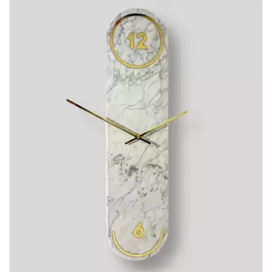 Мармуровий годинник “Parsec” від Michel Maloch