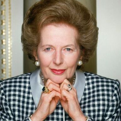 Автограф колишнього прем'єр-міністра Великобританії Маргарет Тетчер