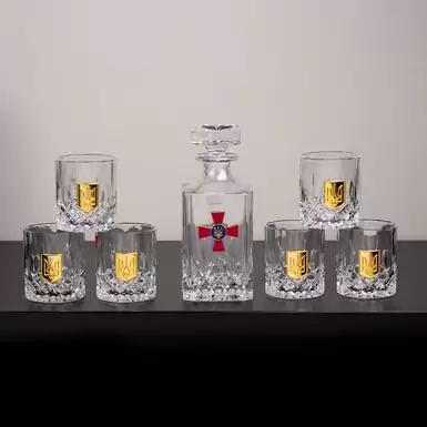 Набор для виски (графин и 6 стаканов)
