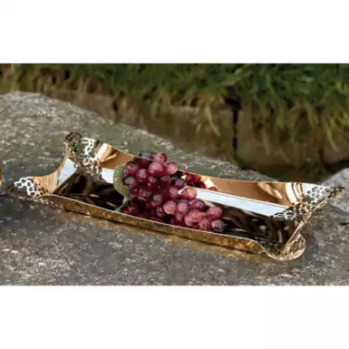 Gilded tray "Demetrio" by Ellefe Design