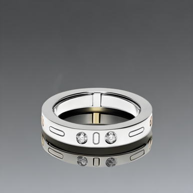 Мужское кольцо с бриллиантами "Saverio" от Baraka