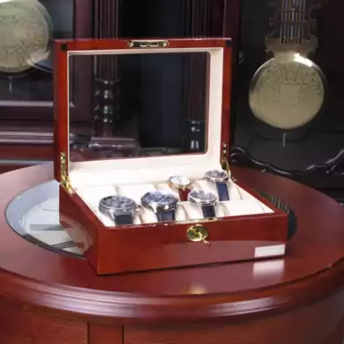 Box for storing 8 watches "Martin" by Salvadore