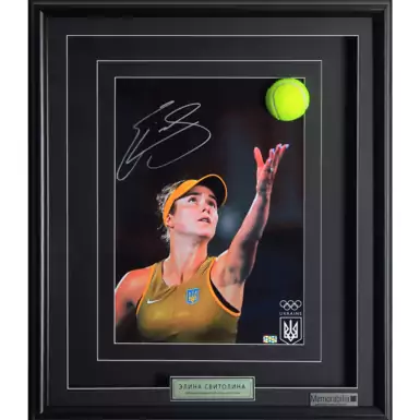 Автограф украинской теннисистки Элины Свитолиной