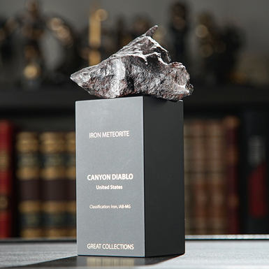 Сертифицированный метеорит "Canyon Diablo CBO0011", 888 г (США)
