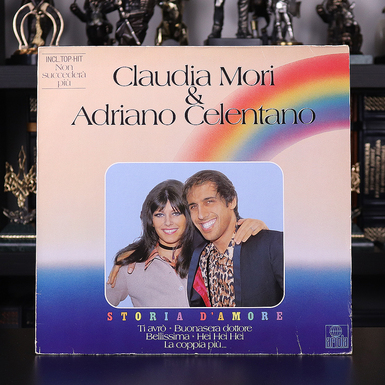 Вінілова платівка Claudia Mori & Adriano Celentano – Storia D'Amore