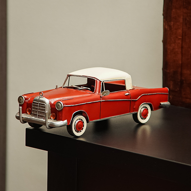 Metal model Mercedes 220SE Coupe second half of the 20th century by Nitsche (retro styled)