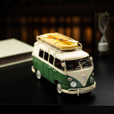 1966 VW-Bus Bulli Metal Model by Nitsche (Retro Styled)