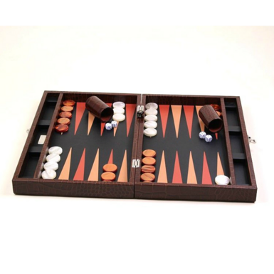 Backgammon "Brownize" by Renzo Romagnoli