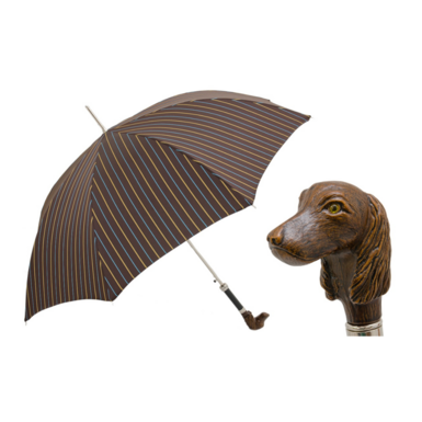 Men's cane umbrella "Spaniel" by Pasotti